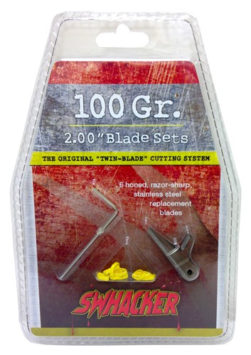 SWHACKER REPLACEMENT BLADES - 2-BLADE 100GR 2" CUT 6/PK — view 1