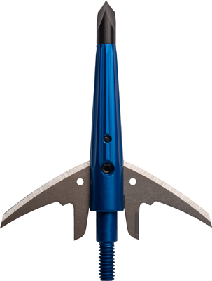 SWHACKER BROADHEAD LEVI MORGAN - 2-BLD CURVED 100GR 2" CUT 3PK — view 1