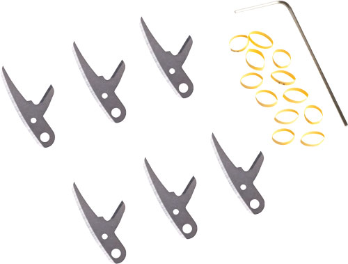 SWHACKER REPLACEMENT BLADES - LEVI MORGAN 2-BLD 100GR CURVED — view 1