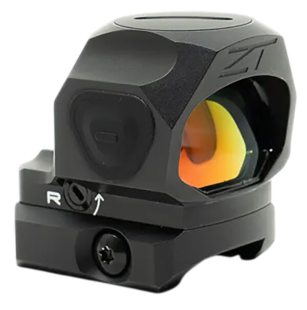 Zero Tech Optics TRAE28 Trace H.A.L.O Black 1x28mmx20mm 3 MOA Red Dot Reticle, Picatinny Rail/RMSc Footprint Mount — view 1