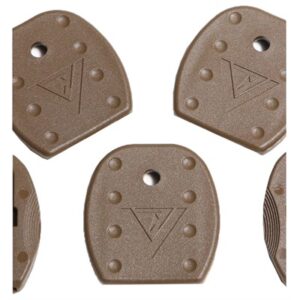 TACTICAL MAGAZINE FLOOR PLATES FOR GLOCK BROWN