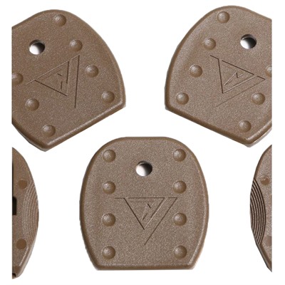 TACTICAL MAGAZINE FLOOR PLATES FOR GLOCK BROWN — view 1