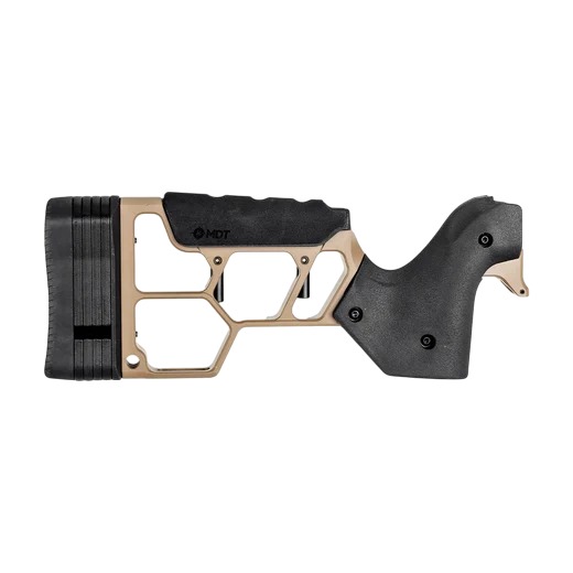 Mdt Sporting Goods Inc 114453FDE STS Buttstock LSS Gen3 Flat Dark Earth Rubber — view 1