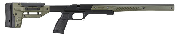 Mdt Sporting Goods Inc 106159ODG Oryx Chassis OD Green/Black Aluminum, Adj. Cheekrest, M-LOK Forend, AR-Style Grip, Barricade Stop, Fits Short Action Howa 1500 & Weatherby Vanguard — view 1