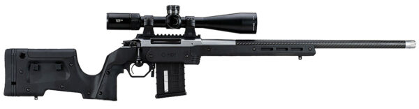 Mdt Sporting Goods Inc 104690BLK XRS Chassis Black Aluminum Core with Polymer Panels, Adj. Cheekrest, M-LOK Forend, Interchangeable Grips, AICS Mag Compatible, Fits Short Action Howa 1500 — view 1