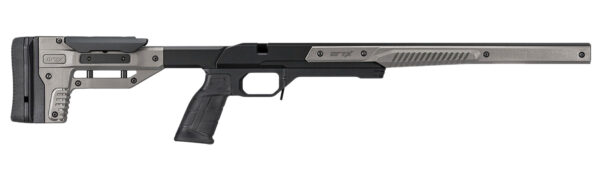 Mdt Sporting Goods Inc 106159GRY Oryx Sportsman Black Anodized Aluminum Fits Howa 1500 SA/ Weatherby Vanguard Short Action — view 1