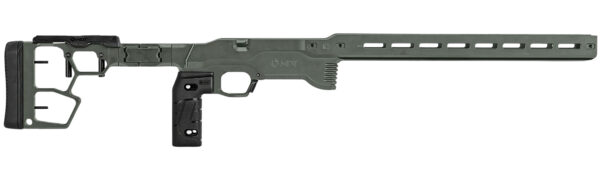 Mdt Sporting Goods Inc 114882CCG ACC Premier Gen2 Chassis System Cerakote Charcoal Green Aluminum Fits Ruger American Rimfire Right Hand — view 1