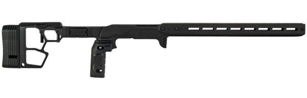 Mdt Sporting Goods Inc 116079BLK ACC Premier Gen2 Chassis Cerakote Black Aluminum Fits Ruger American Rimfire 34.40" OAL — view 1