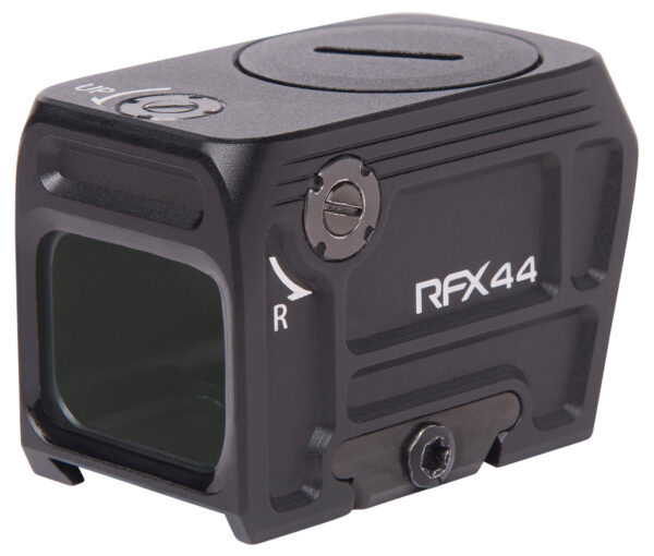 Viridian 9810112 RFX44  Black Anodized 1 x 21 mm x 16.5 mm 5 MOA Green Dot ACRO Footprint/Picatinny Low Mount — view 1